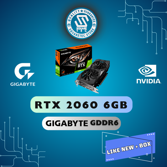 RTX 2060 GIGABYTE GeForce Windforce D6 6GB GDDR6