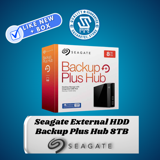 External HDD Seagate Backup Plus Hub 8TB