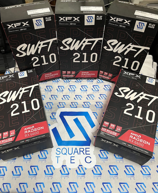 RX 6600 XFX SPEEDSTER SWFT 210 8GB GDDR6