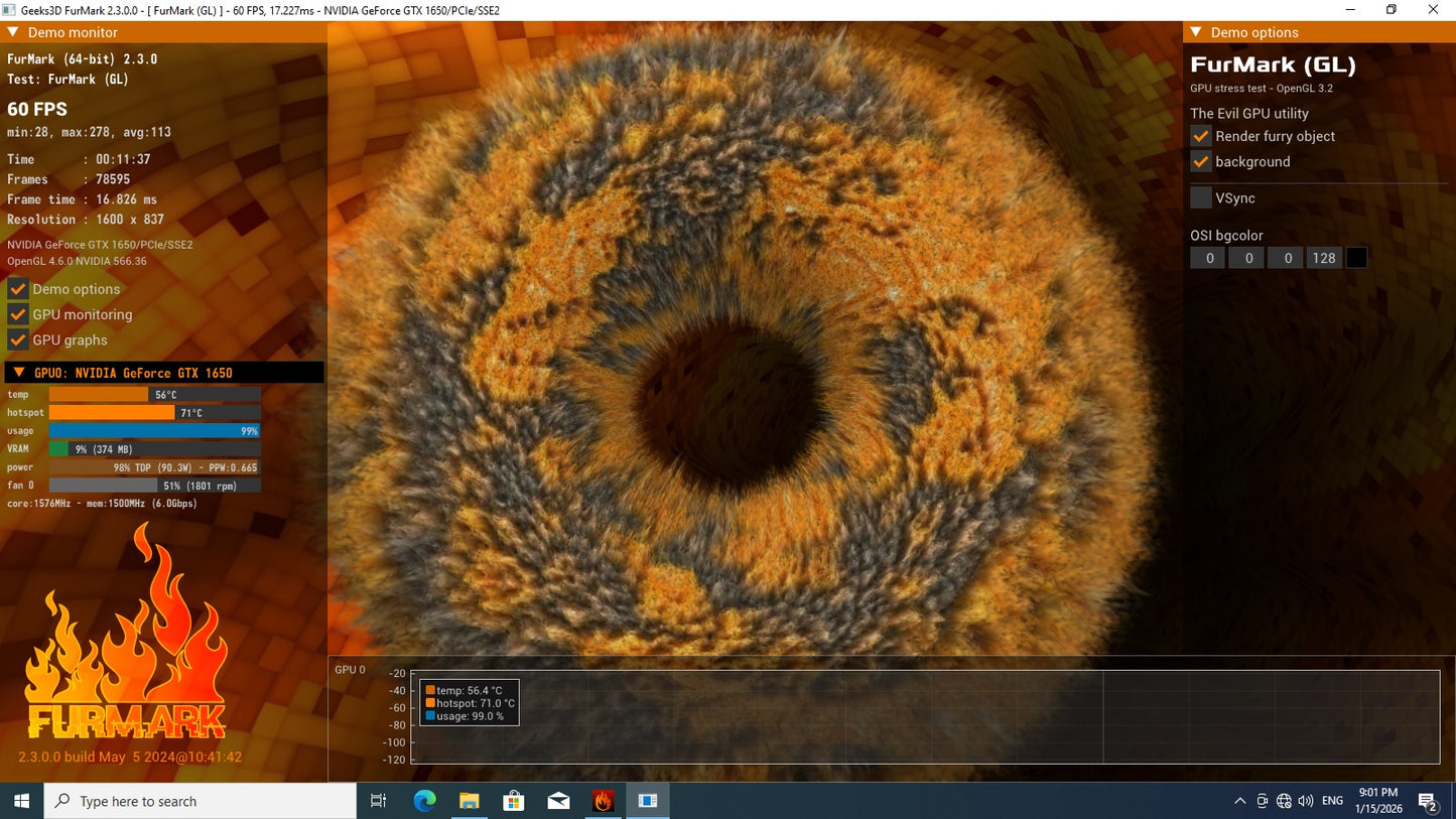 GTX 1650 MSI VENTUS XS OCv3 4GB GDDR6