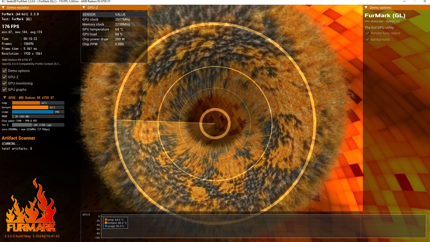 RX 6750XT XFX SPEEDSTER QICK 319 12GB GDDR6‏