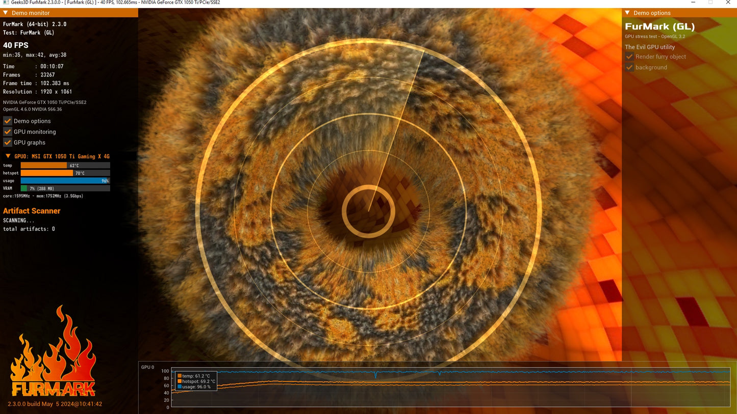 GTX 1050Ti MSI GAMING X 4GB GDDR5