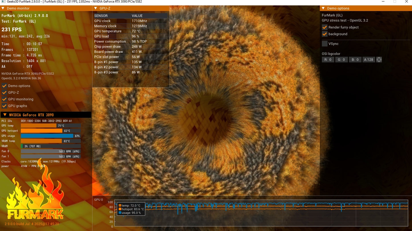 RTX 3090 EVGA FTW3 ULTRA GAMING 24GB GDDR6X