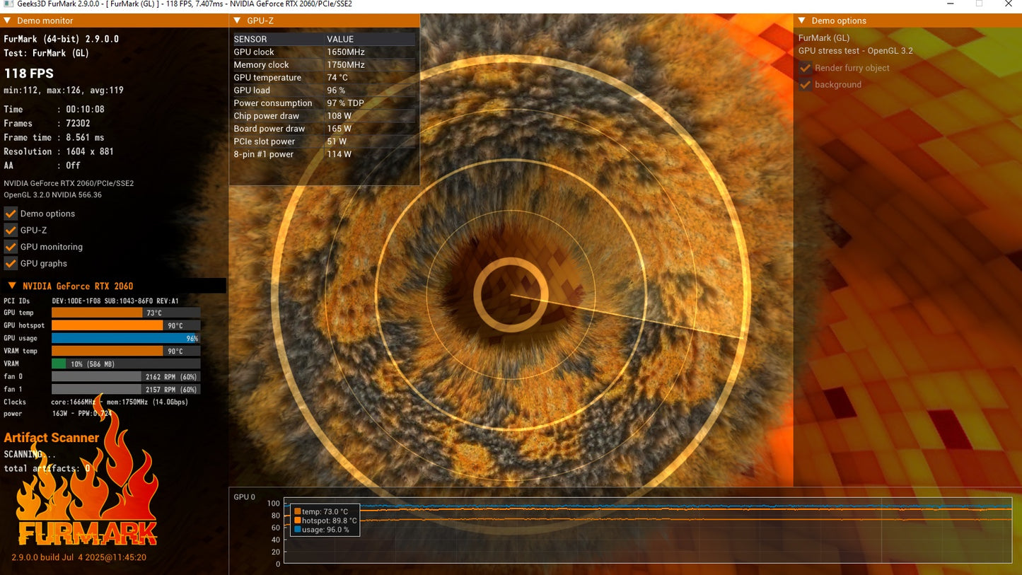 RTX 2060 ASUS Dual Evo OC 6GB GDDR6