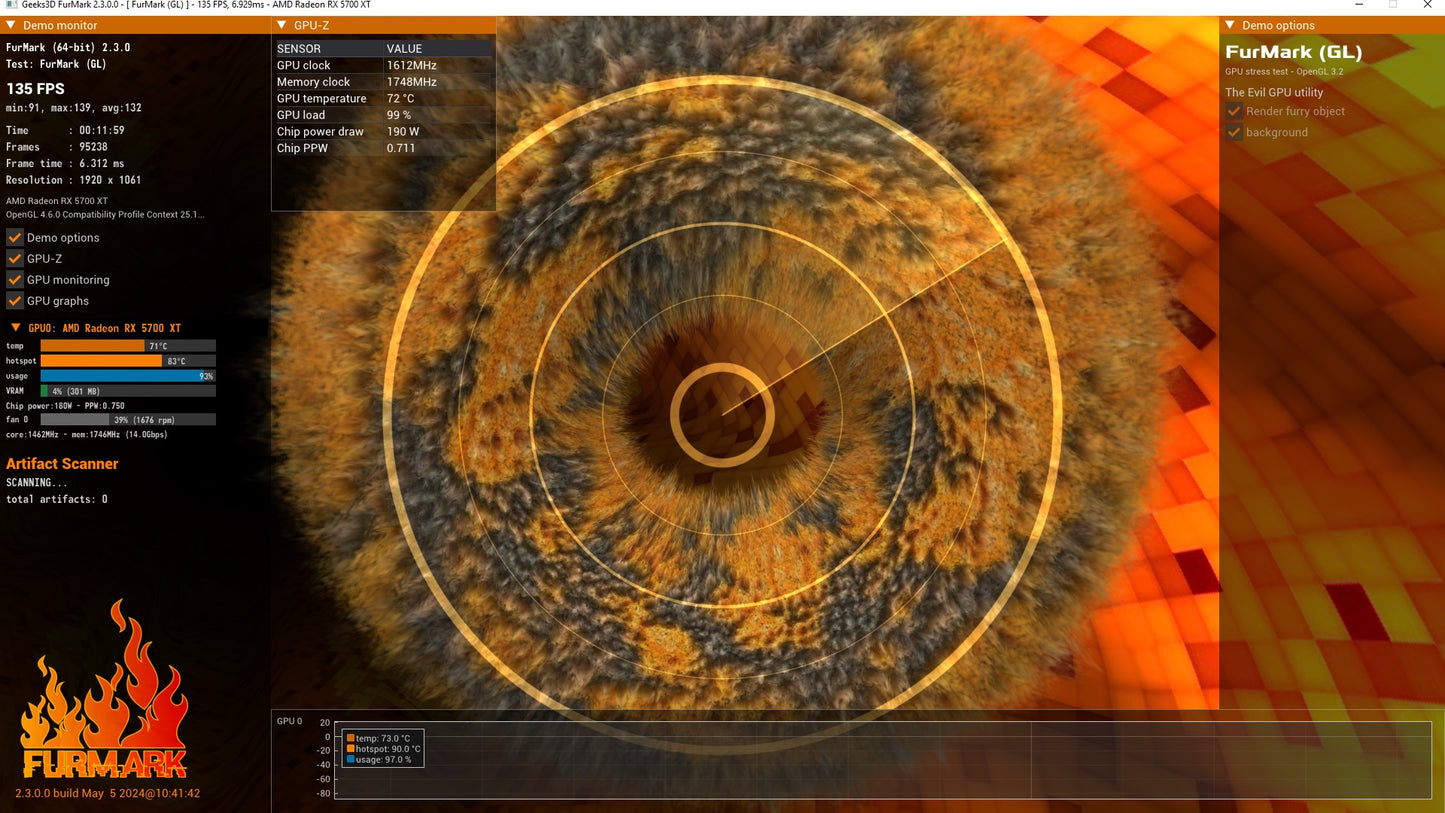 RX 5700 XT GIGABYTE GAMING OC 8GB GDDR6