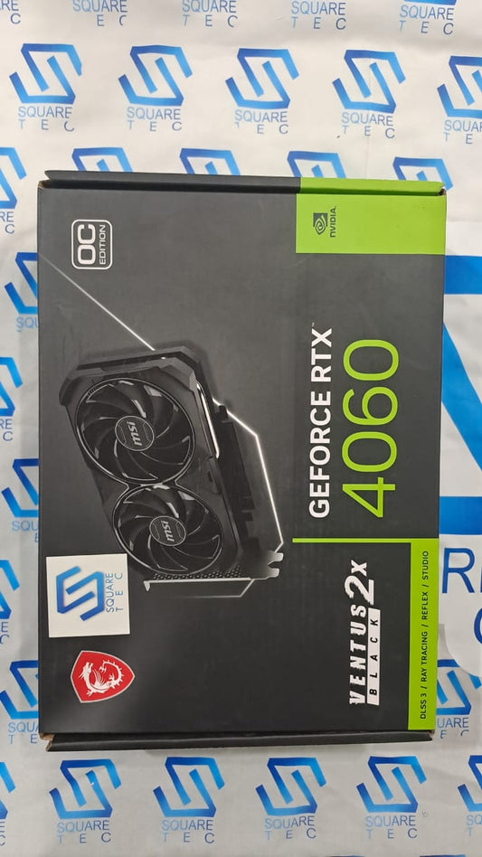 RTX 4060 MSI VENTUS 2X BLACK OC 8GB GDDR6