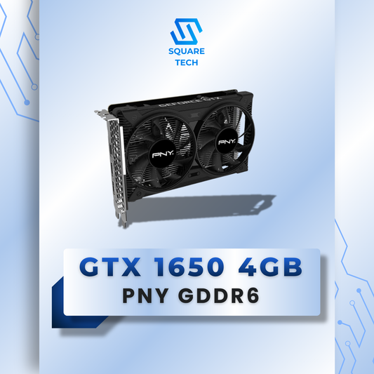 GTX 1650 PNY DUAL FAN 4GB GDDR6