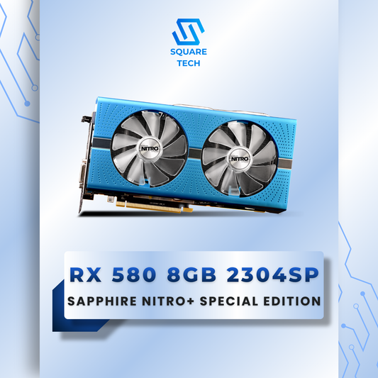 RX 580 SAPPHIRE NITRO+ SPECIAL EDITION 8GB 2304SP