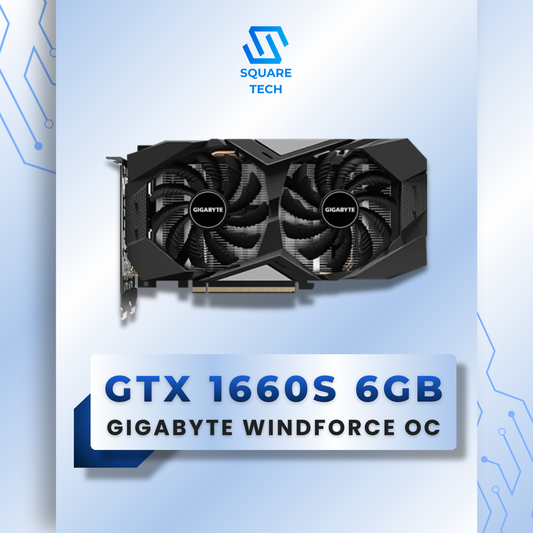 GTX 1660Super GIGABYTE Windforce OC 6GB GDDR6