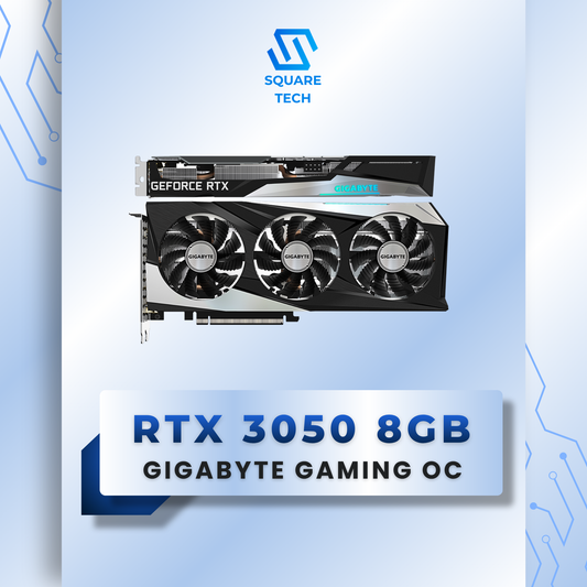 RTX 3050 GIGABYTE GAMING OC 8GB GDDR6