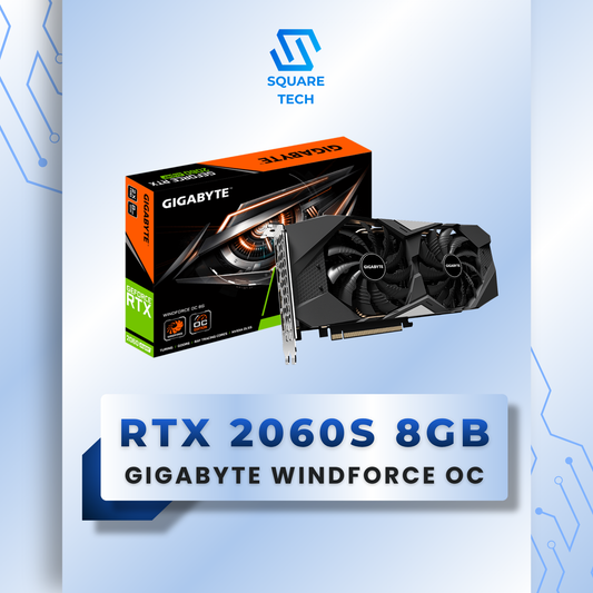 RTX 2060 SUPER GIGABYTE GeForce WINDFORCE OC 8GB GDDR6
