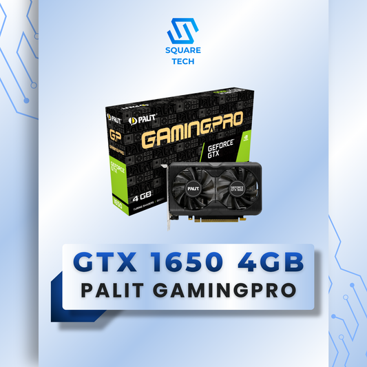 GTX 1650 PALIT GeForce GAMINGPRO 4GB GDDR6