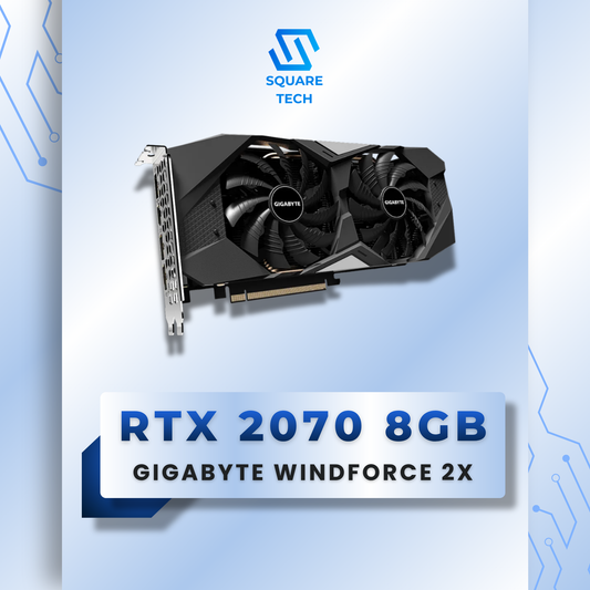 RTX 2070 GIGABYTE WINDFORCE 2X 8GB GDDR6
