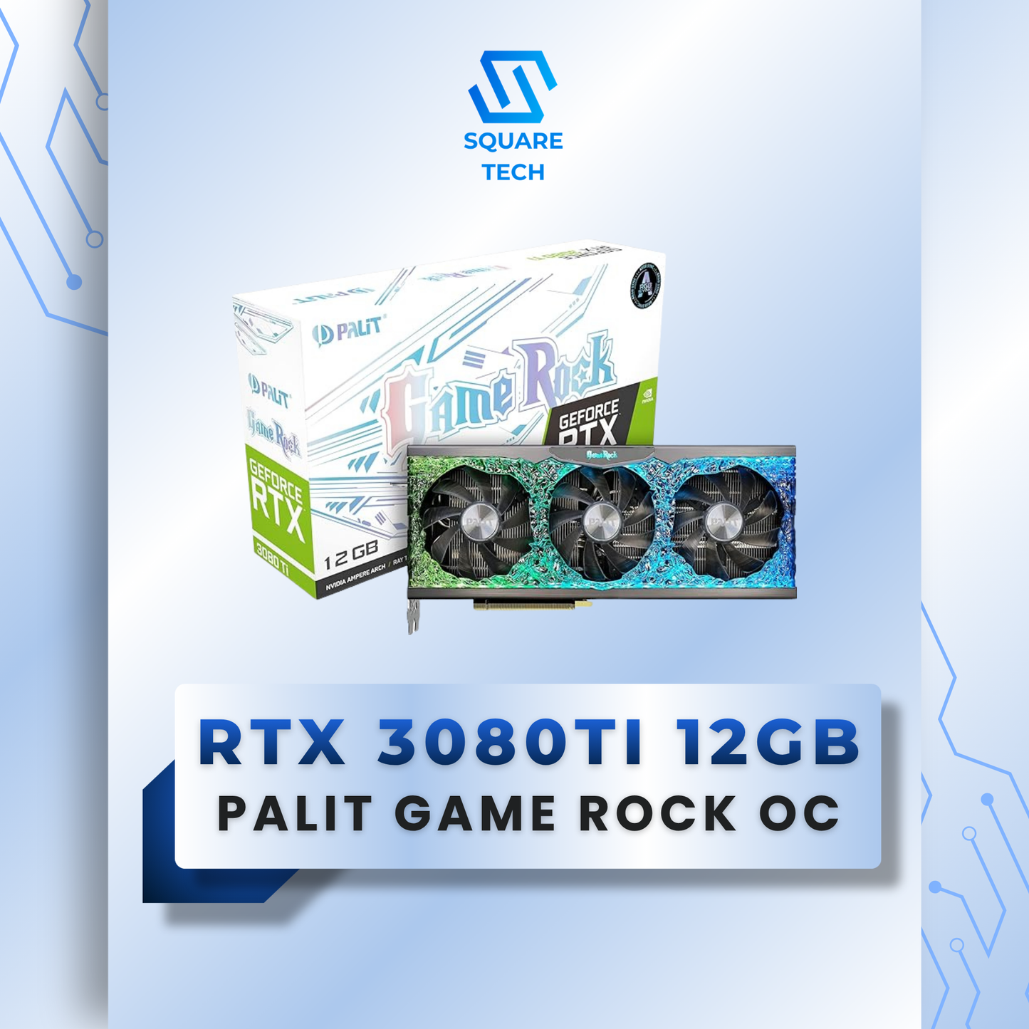 RTX 3080Ti PALIT GAME ROCK 12GB GDDR6X