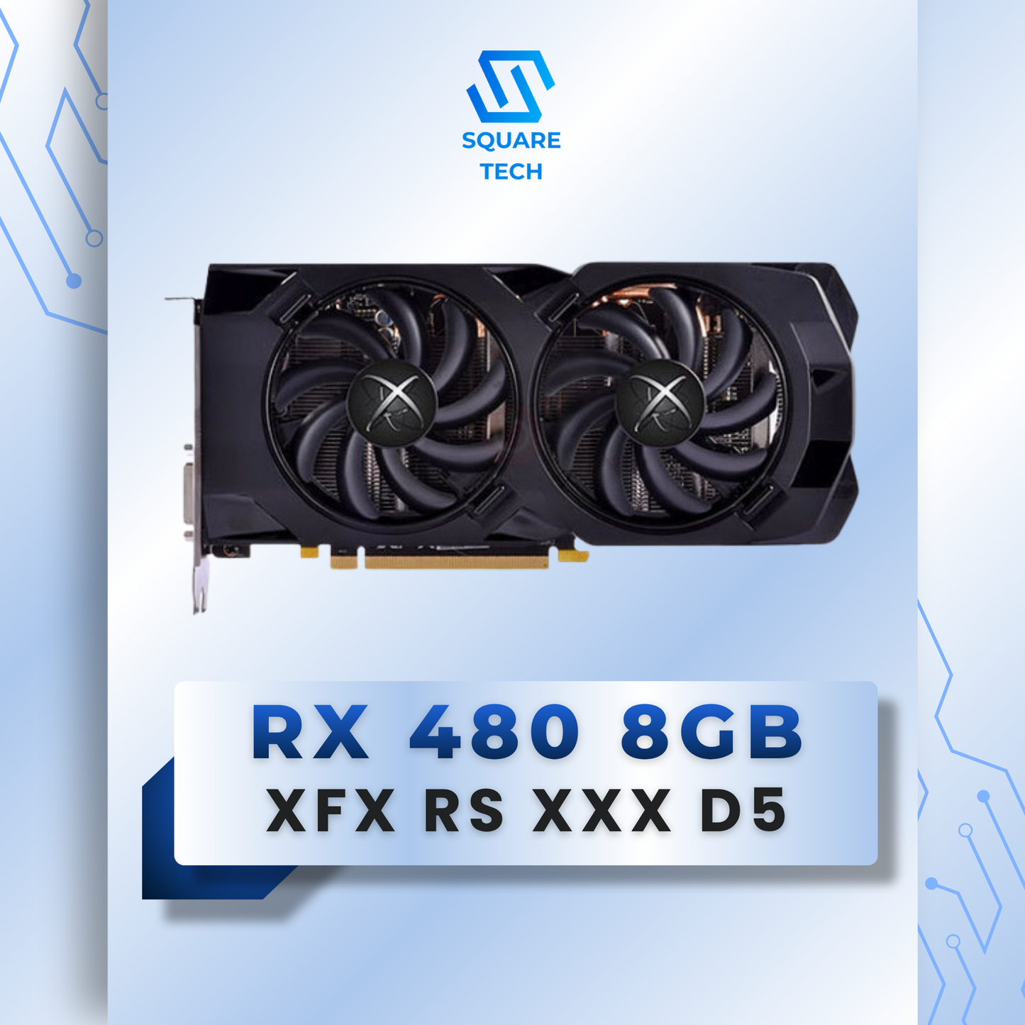 RX 480 XFX RS XXX 8GB GDDR5