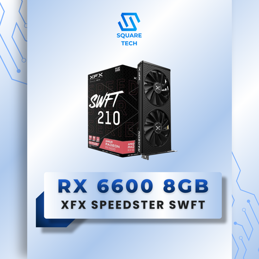 RX 6600 XFX SPEEDSTER SWFT 210 8GB GDDR6‏