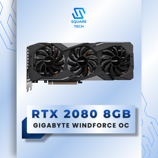 RTX 2080 GIGABYTE WINDFORCE 3X OC 8GB GDDR6