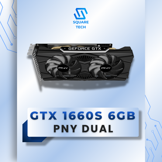 GTX 1660SUPER PNY DUAL 6GB GDDR6