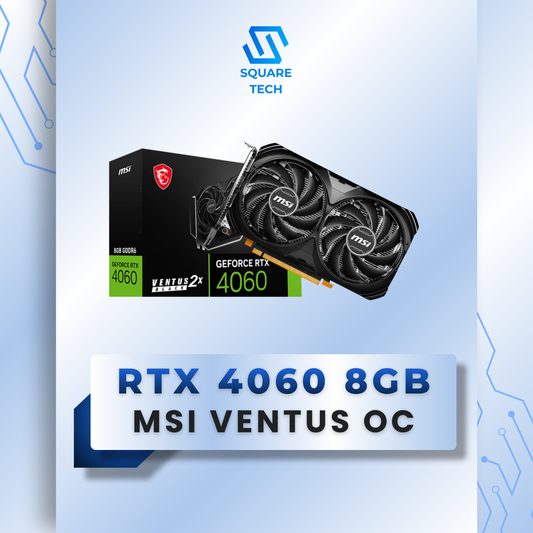 RTX 4060 MSI VENTUS 2X BLACK OC 8GB GDDR6