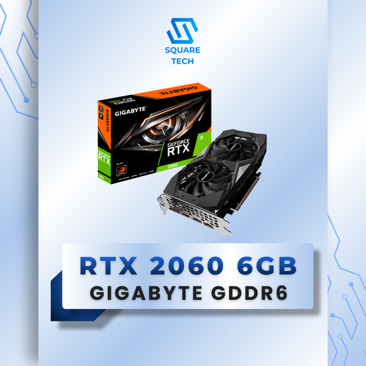 RTX 2060 GIGABYTE GeForce Windforce D6 6GB GDDR6