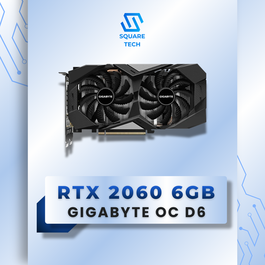 RTX 2060 GIGABYTE WINDFORCE D6 OC 6GB GDDR6