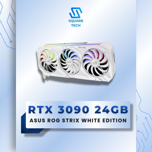 RTX 3090 ASUS ROG STRIX GAMING WHITE EDITION GAMING 24GB GDDR6X