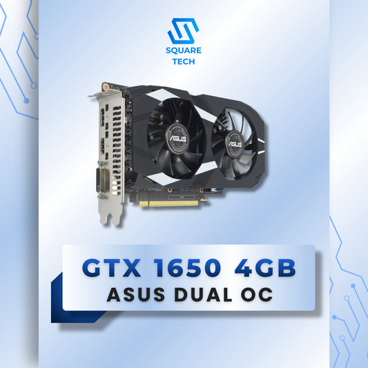 GTX 1650 ASUS DUAL OC 4GB GDDR5