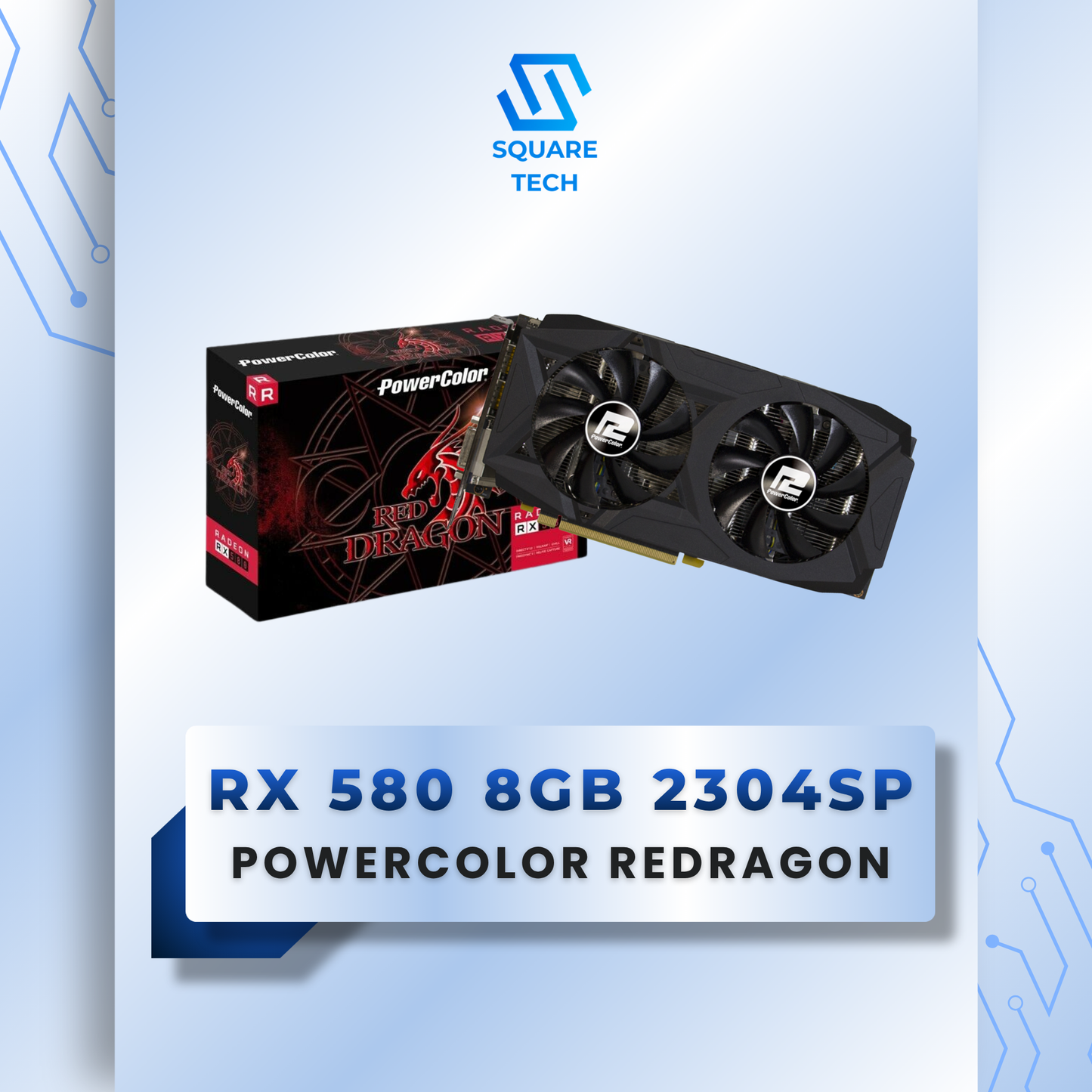 RX 580 POWERCOLOR RED DRAGON 8GB GDDR5
