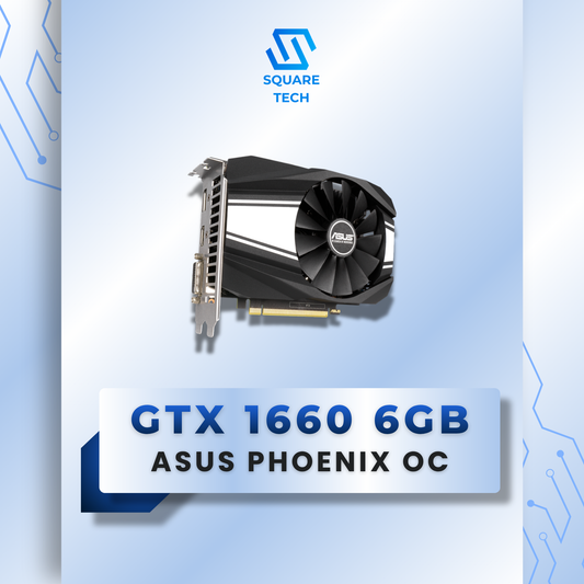 GTX 1660 ASUS PHOENIX OC 6GB GDDR5