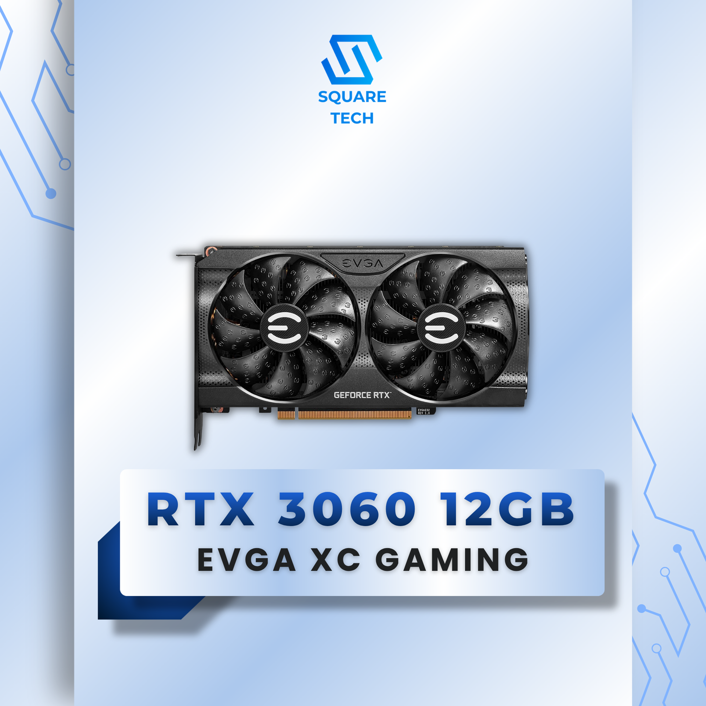 RTX 3060 EVGA XC GAMING 12GB GDDR6