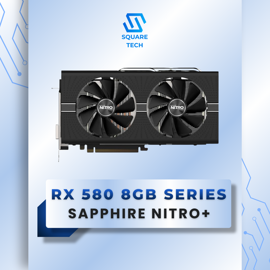 RX 580 SAPPHIRE NITRO+ 8GB SERIES 2304SP