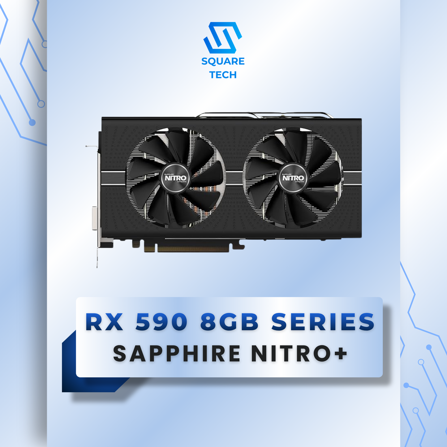 RX 590 SAPPHIRE NITRO+ 8GB SERIES