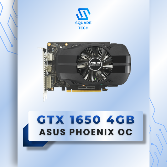 GTX 1650 ASUS PHOENIX OC 4GB GDDR6