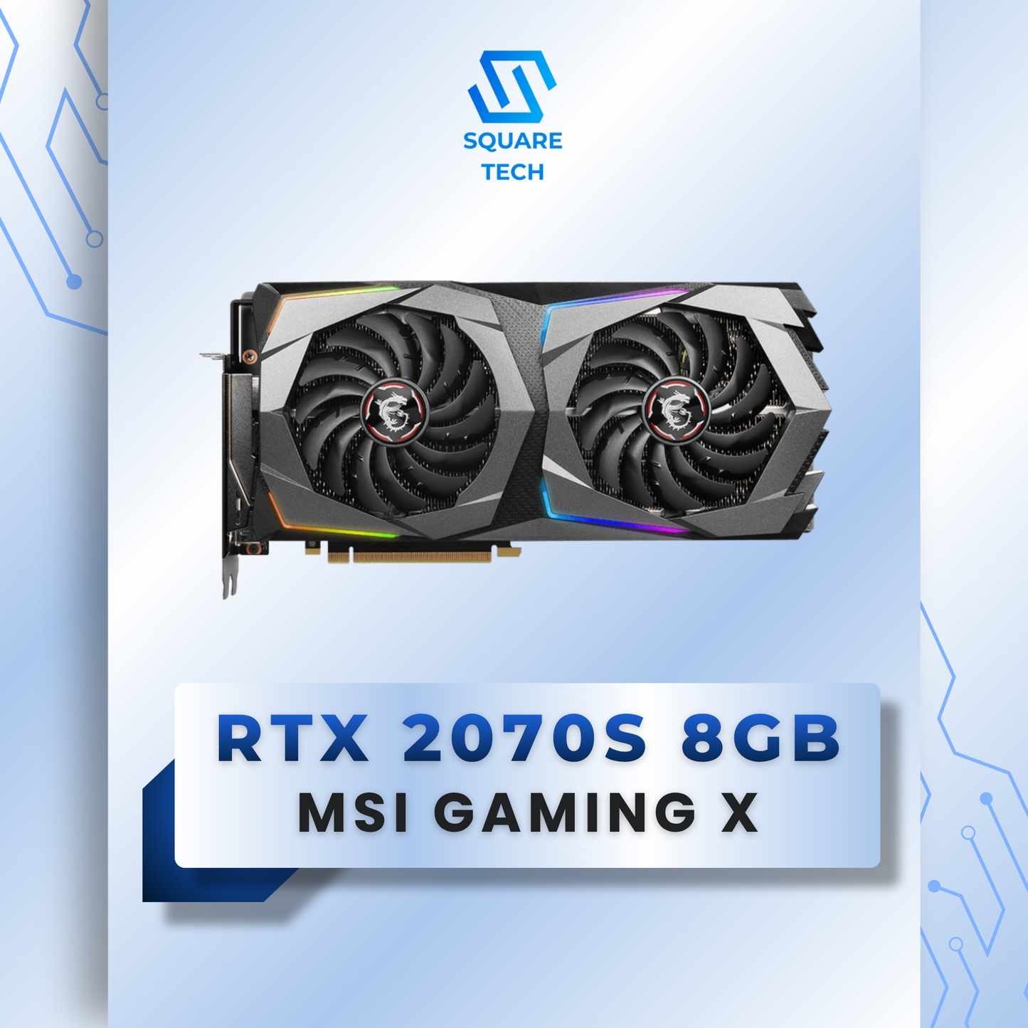 RTX 2070 SUPER MSI GeForce GAMING X 8GB GDDR6