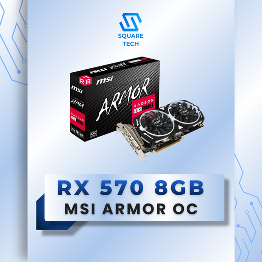 RX 570 MSI ARMOR OC 8GB