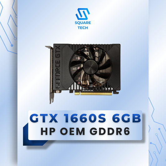 GTX 1660 SUPER HP OEM SINGLE FAN 6GB GDDR6