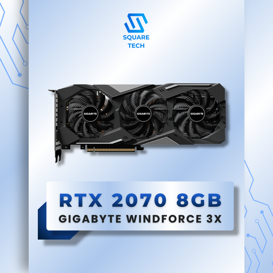 RTX 2070 GIGABYTE WINDFORCE 3X 8GB GDDR6
