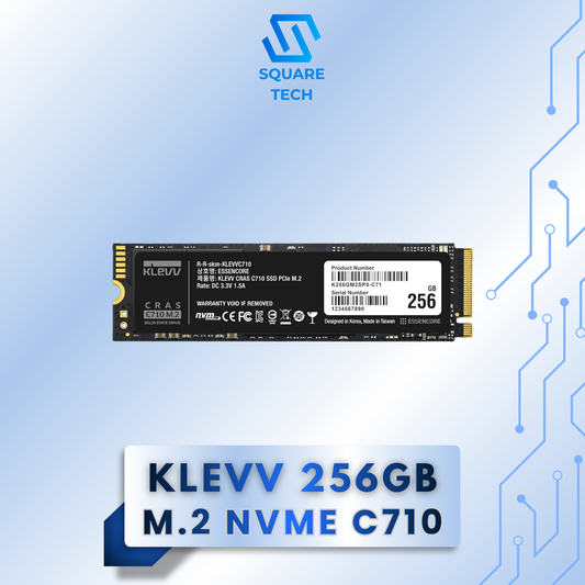 Klevv Cras C710 256GB M.2 Pcie 3x4 Nvme SSD