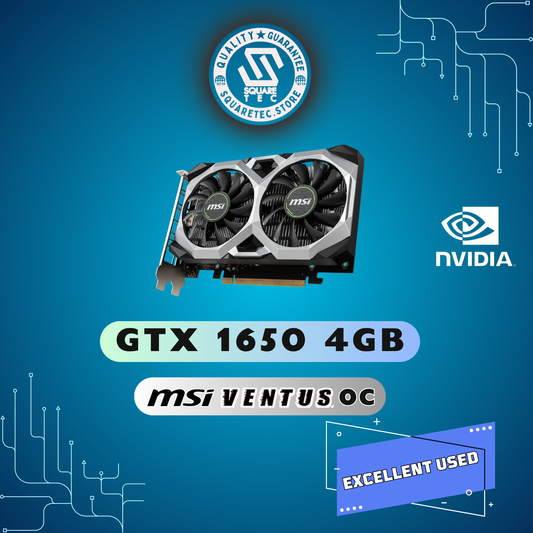 GTX 1650 MSI VENTUS XS OC EDITION 4GB GDDR5