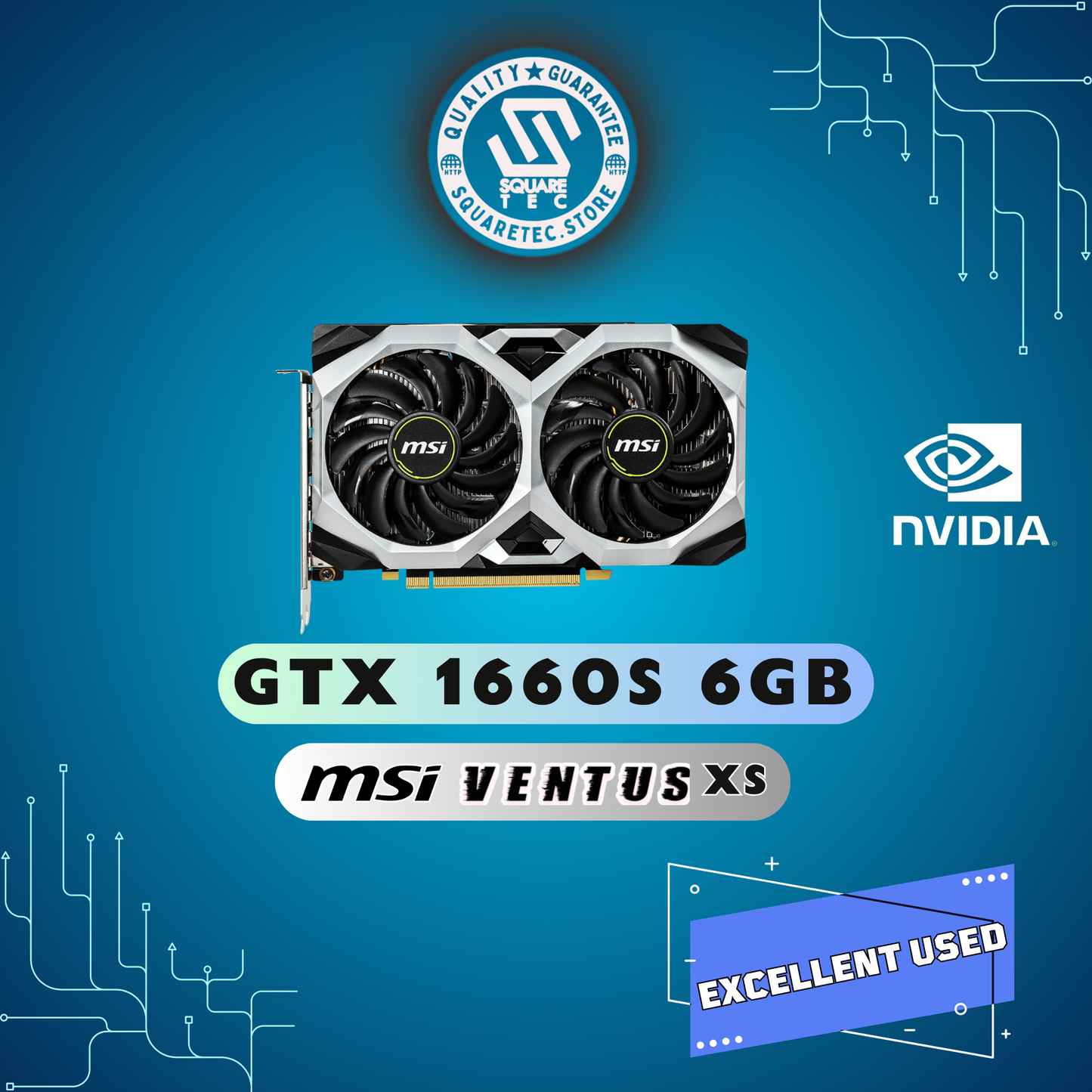 GTX 1660S MSI VENTUS XS 6GB GDDR6