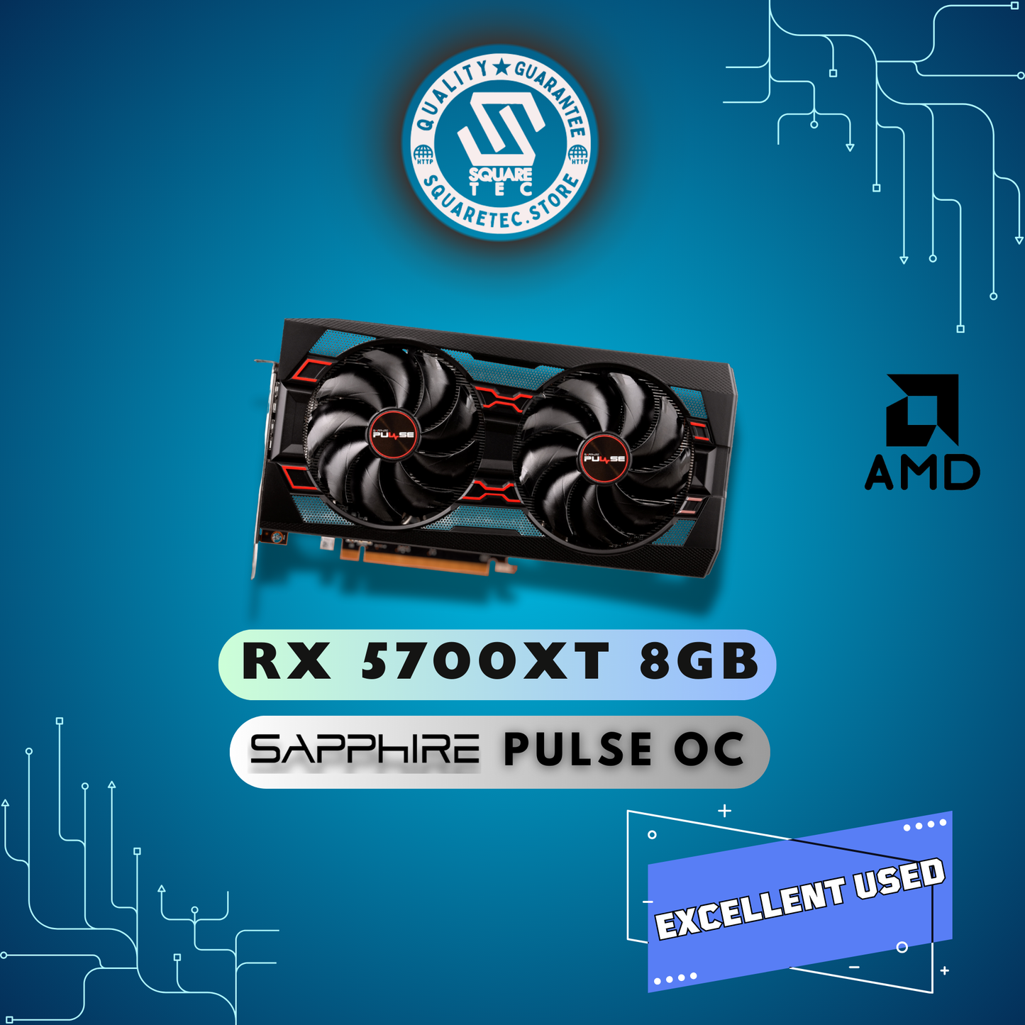 RX 5700 XT SAPPHIRE PULSE OC 8GB