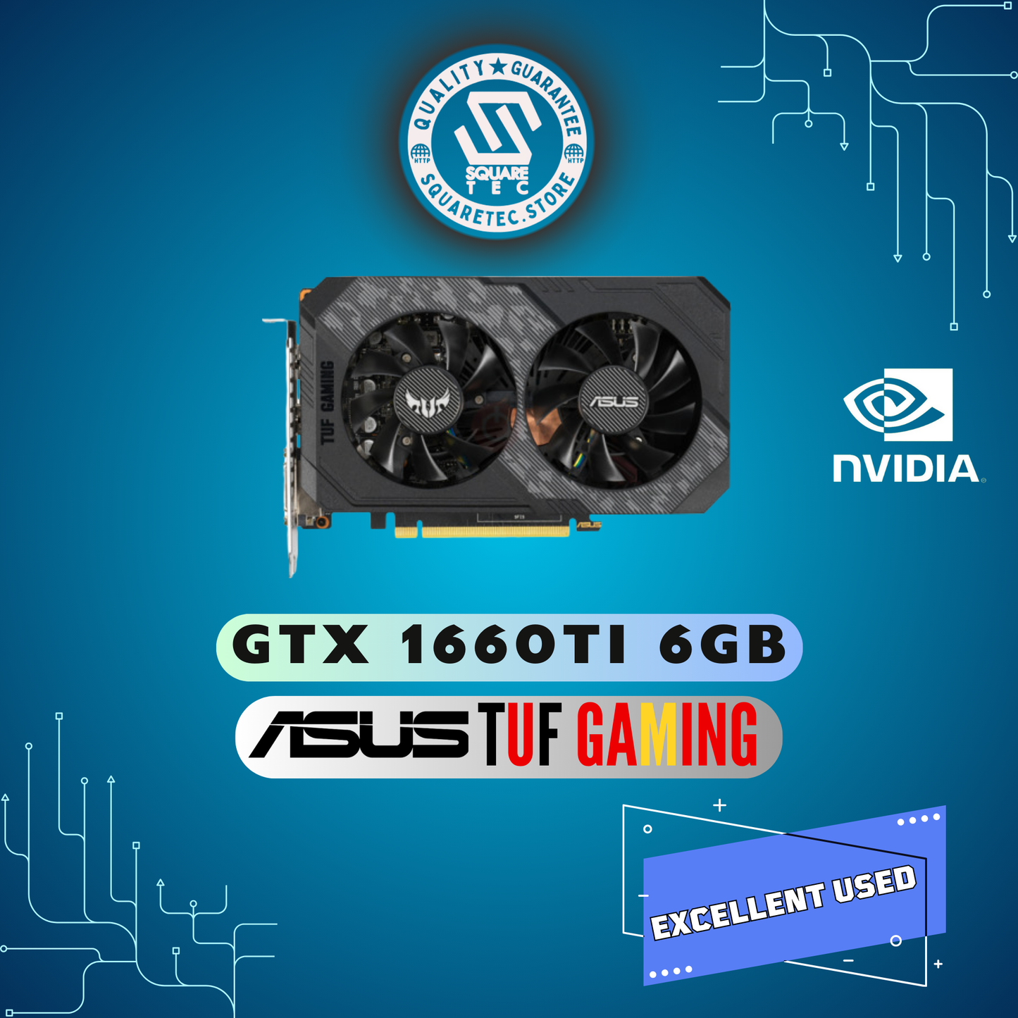 GTX 1660Ti ASUS TUF GAMING 6GB GDDR6