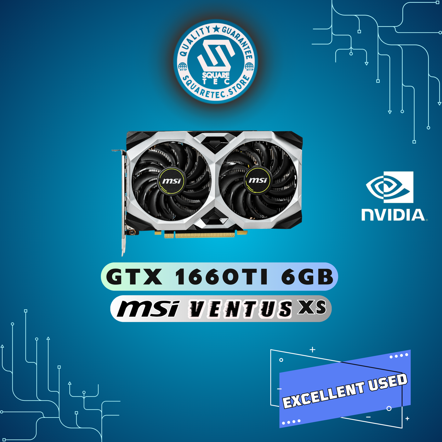 GTX 1660Ti MSI VENTUS XS OC 6GB GDDR6