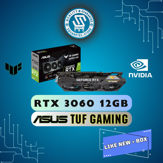 RTX 3060 ASUS TUF GAMING 12GB GDDR6