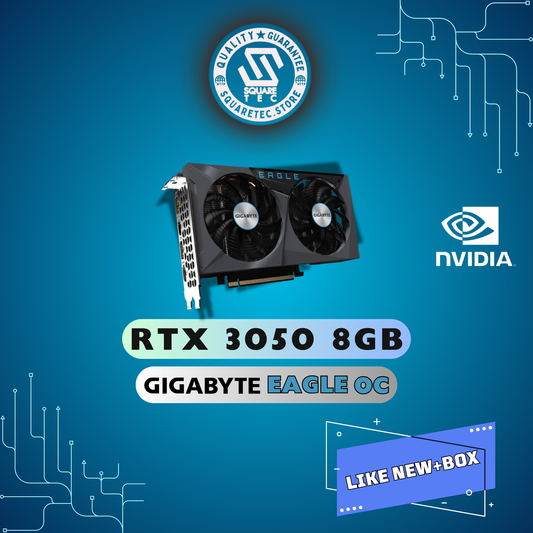 RTX 3050 GIGABYTE EAGLE OC 8GB GDDR6