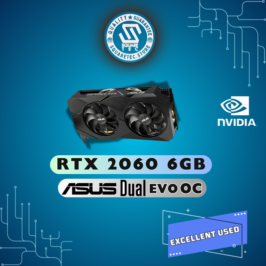 RTX 2060 ASUS Dual Evo OC 6GB GDDR6