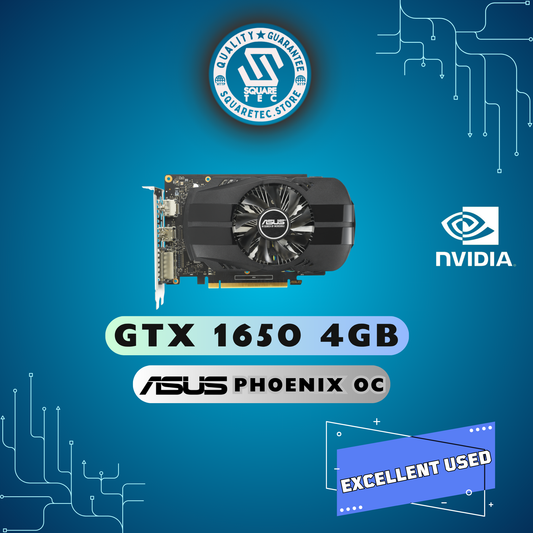 GTX 1650 ASUS PHOENIX OC 4GB GDDR6