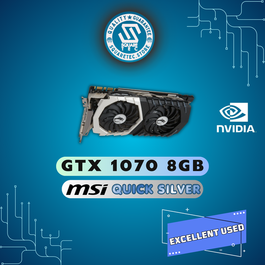 GTX 1070 MSI QUICK SILVER 8GB GDDR5
