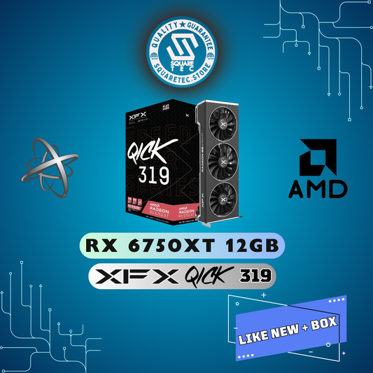 RX 6750XT XFX SPEEDSTER QICK 319 12GB GDDR6‏