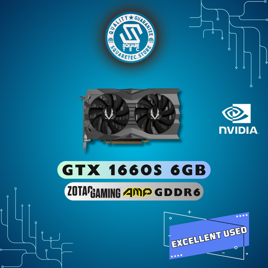 GTX 1660 SUPER ZOTAC GAMING AMP 6GB GDDR6